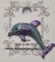 Susan Clarke Originals Dolphin Button (BE184)